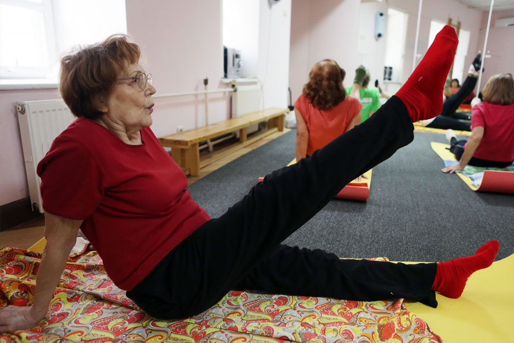 Гимнастика для пожилых людей — блог Теплых Бесед